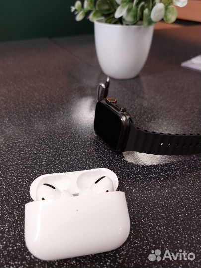 Apple watch 8 ultra + AirPods подарок