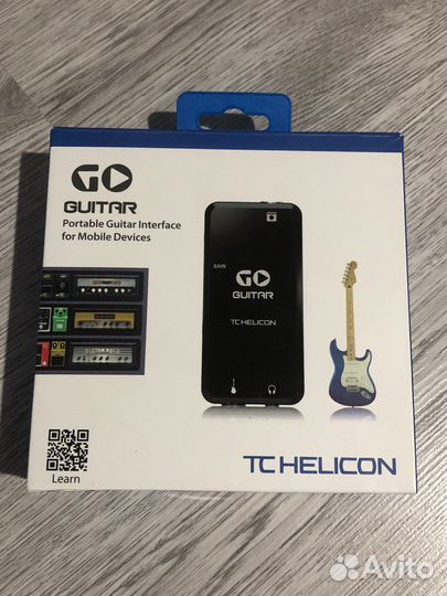 Внешняя звуковая карта TC helicon GO guitar