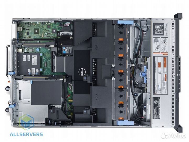 Сервер dell R730 H730 8*sff 2xE5-2678v3 256GB