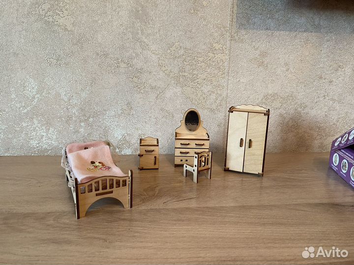 Деревянные игрушки для кукол