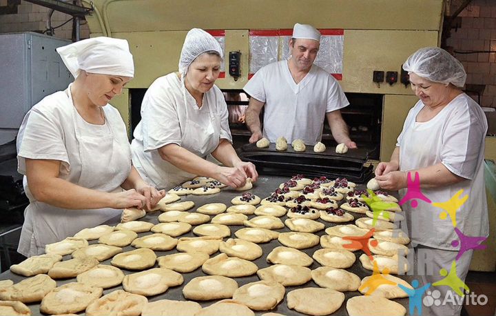 Упаковщик на кондитерское производство в день