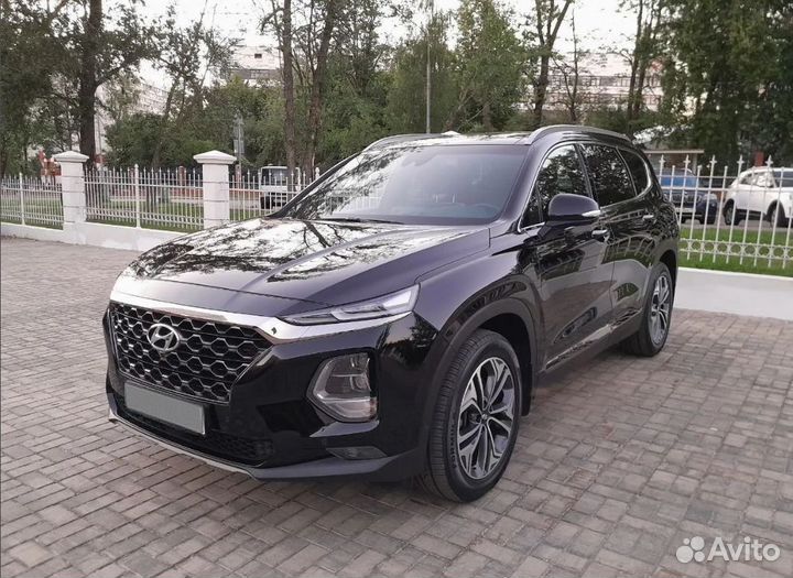 Hyundai Santa Fe 2.2 AT, 2018, 51 426 км