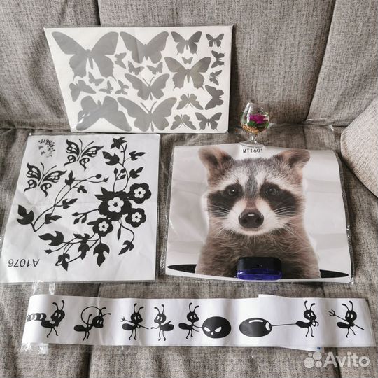 Наклейки интерьерные