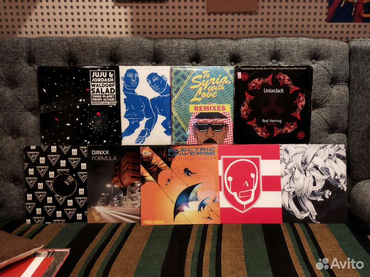 Виниловые пластинки для DJ house techno