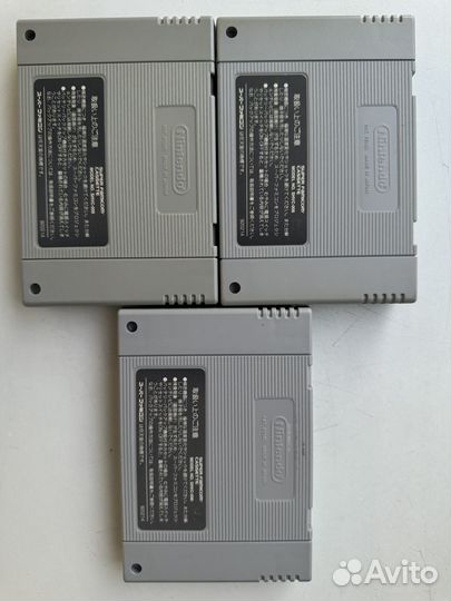Картриджи nintendo super famicom