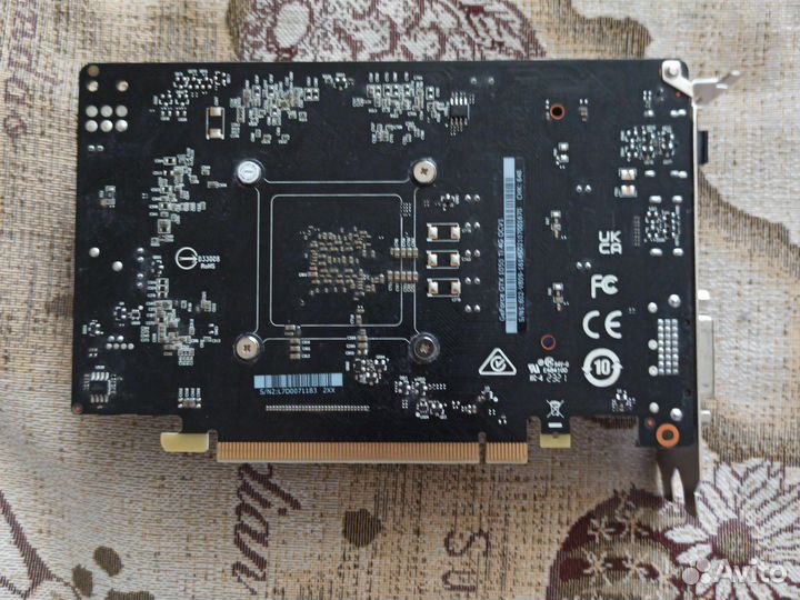 Видеокарта gtx 1050 ti msi