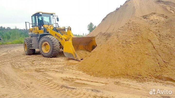 Песок карьерный