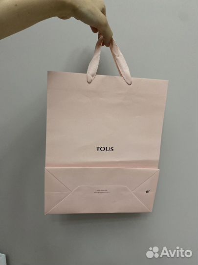 Tous розовый большой пакет