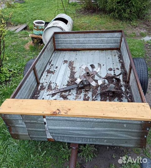 Прицеп для мотоблока самодельный