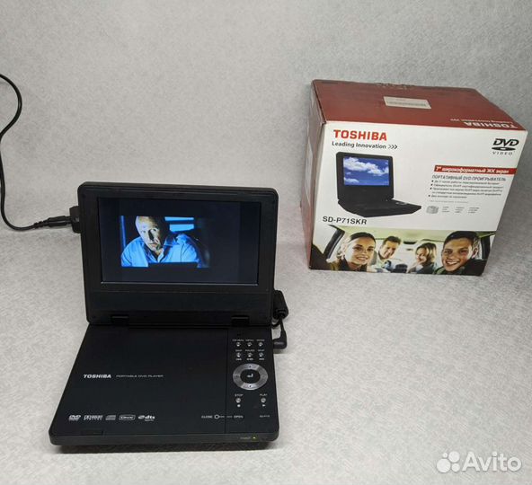 Портативный DVD Toshiba sd-p71skr