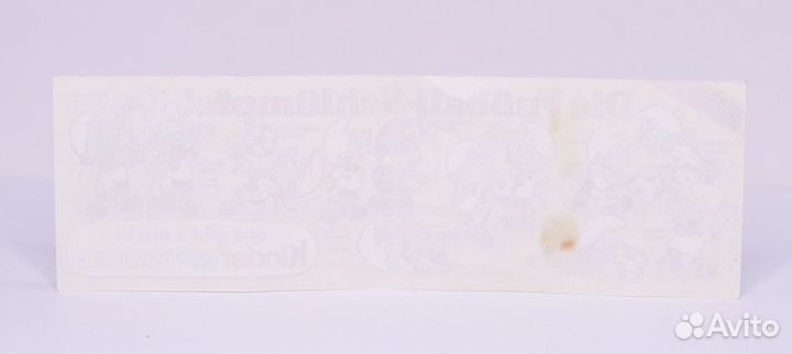 Шлюмпфы (смурфы) - футболисты 1988 г. Киндер