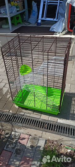 Большая Клетка для грызунов. Чистая