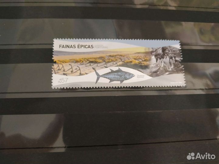 Почтовая марка Португалии