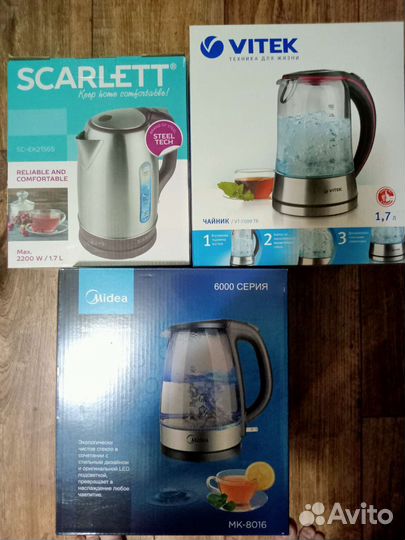 Чайник электрический новый