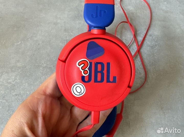 Наушники jbl детские JR310 красные