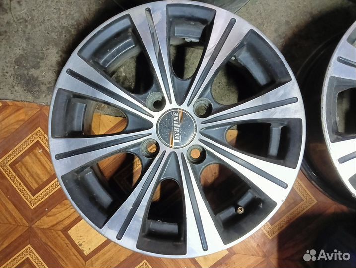Литье диски Tech Line 423 R14 4x100