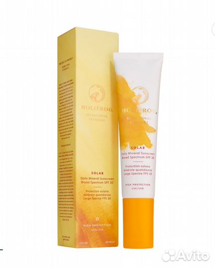 Holifrog Solar SPF 30 санскрин для лица 60 ml