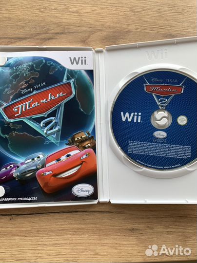 Тачки 2 игра для Wii лицензия