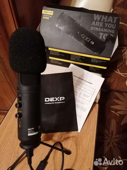 Микрофон новый