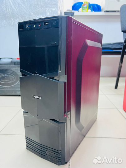 Игровой системый блок Zalman i3-9100F/GTX 1650 4gb