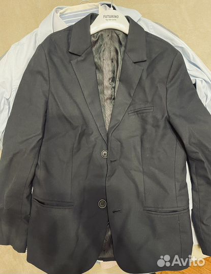 Пиджак школьный для мальчика 146