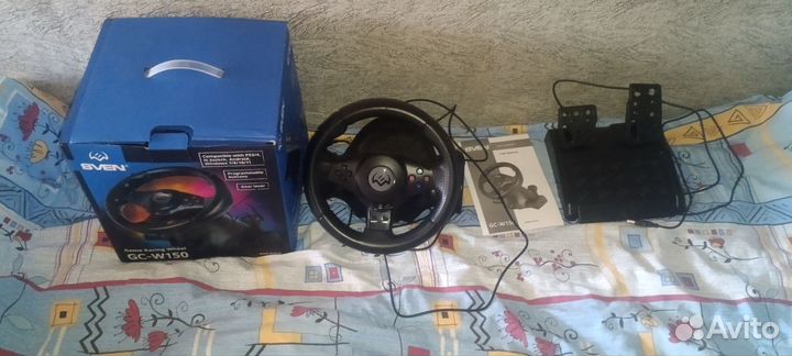 Игровой руль для пк 180 градусов