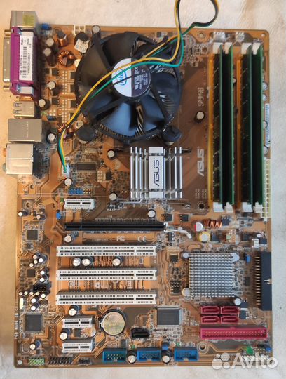 Материнская плата 775 asus P5K P5Q и другие