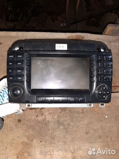 Магнитола Mercedes-Benz S-Класс W220, рестайл