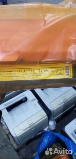 Картриджи для цветных HP CP3525/CM3530