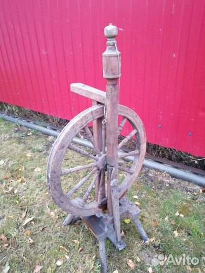 Прялка деревянная старинная