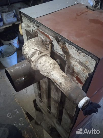 Котел твердотоплевный кчм