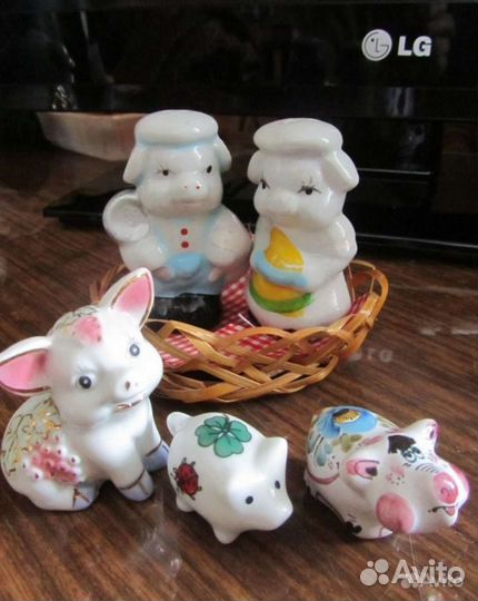 Коллекция свинок и поросят