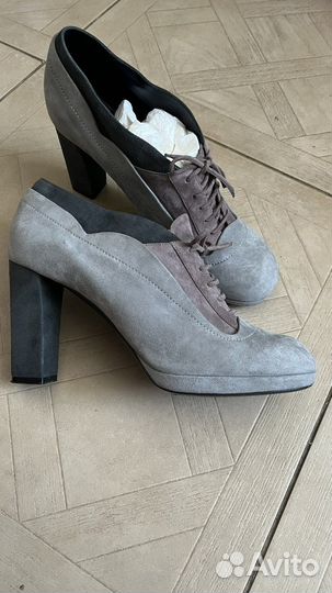 Полуботинки натуральная замша40 sonia rykiel