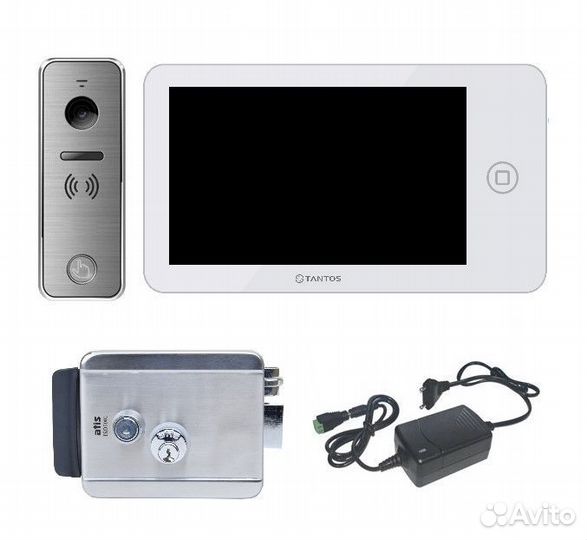 Комплект видеодомофона Tantos NEO (white) HD / iPa