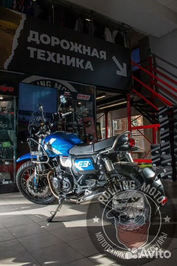 Дорожный мотоцикл Cyclone RE3 Scrambler blue новый