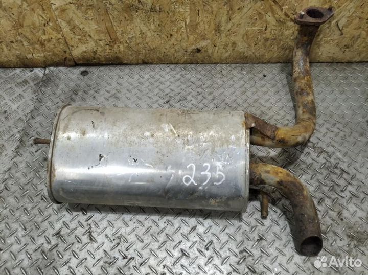 Глушитель задняя часть Chery Kimo 2007-2013