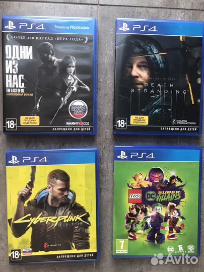 Игры для приставок ps4