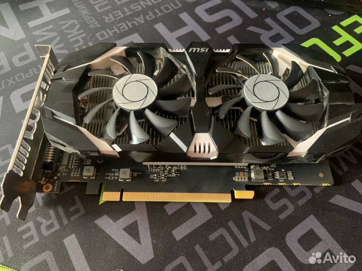 Видеокарта MSI GeForce GTX 1050 Ti 4GT GTX 1050 T