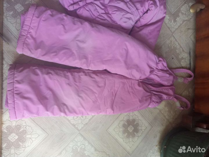Зимний костюм на девочку