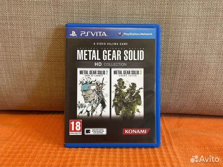 Metal Gear Solid HD Collection PS Vita