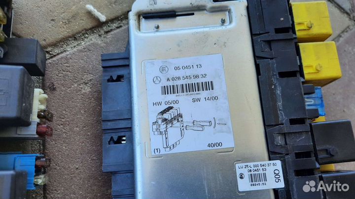 Блок SAM mercedes w220