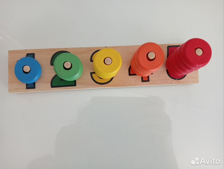 Деревянный сортер монтессори