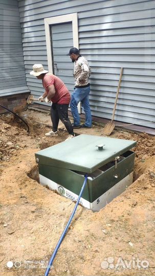 Септики установка, монтаж автономных канализаций