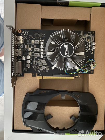 Видеокарта asus gtx 1050 ti