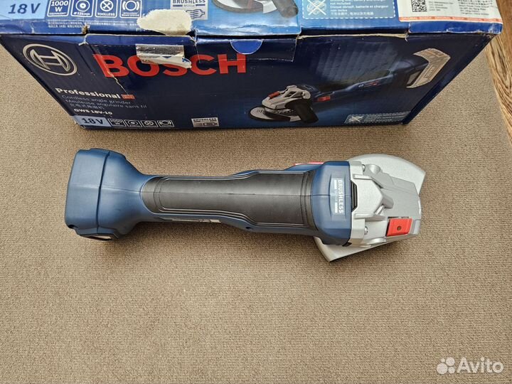 Ушм Bosch GWS 18V 10 125мм