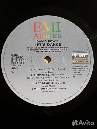 David Bowie – Let's Dance (6248)