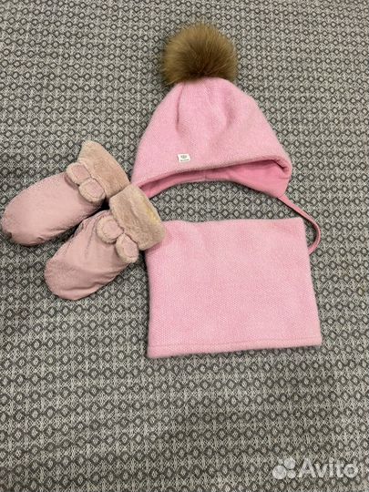 Комплект шапка, шарф Шадам