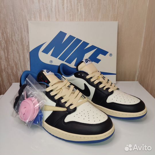 Nike Air Jordan 1 LOW fragment x travis scott