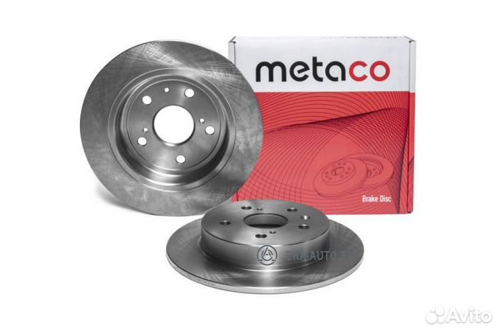 Metaco 3060-138 Диск тормозной задний