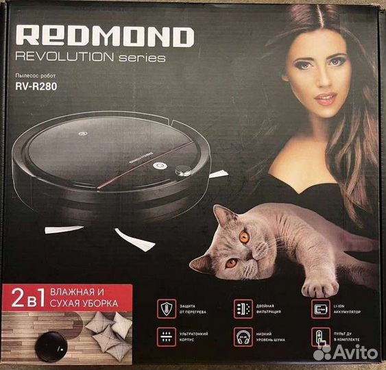 Робот пылесос Redmond rv-r280